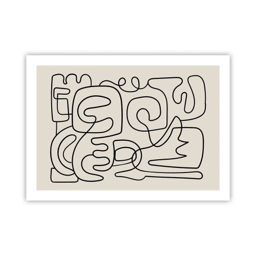 Plakát - Podle stopy - 70x50 cm