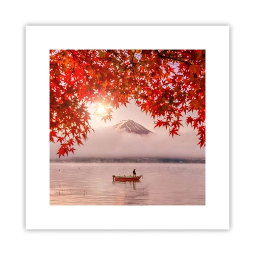 Plakát - V japonském stylu - 30x30 cm