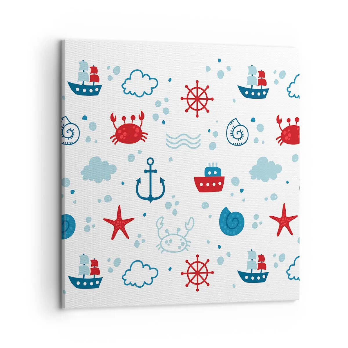 Obraz na plátně - Mořská pohádka - 50x50 cm