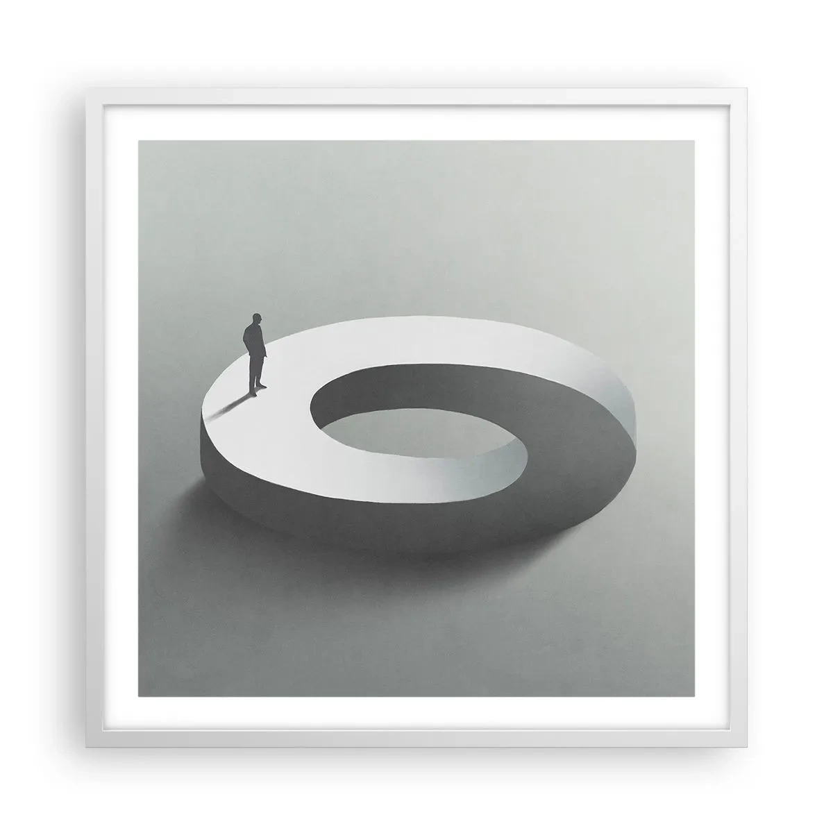 Plakát v bílém rámu - To pochopíš - 60x60 cm