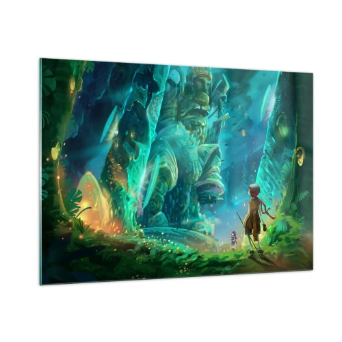 Obraz na skle - Z velké Knihy pohádek - 100x70 cm