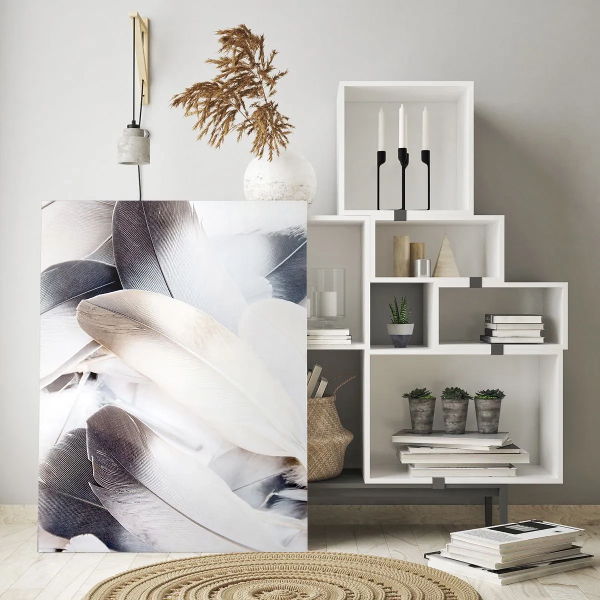 Obraz na skle - Téměř andělské - 80x120 cm