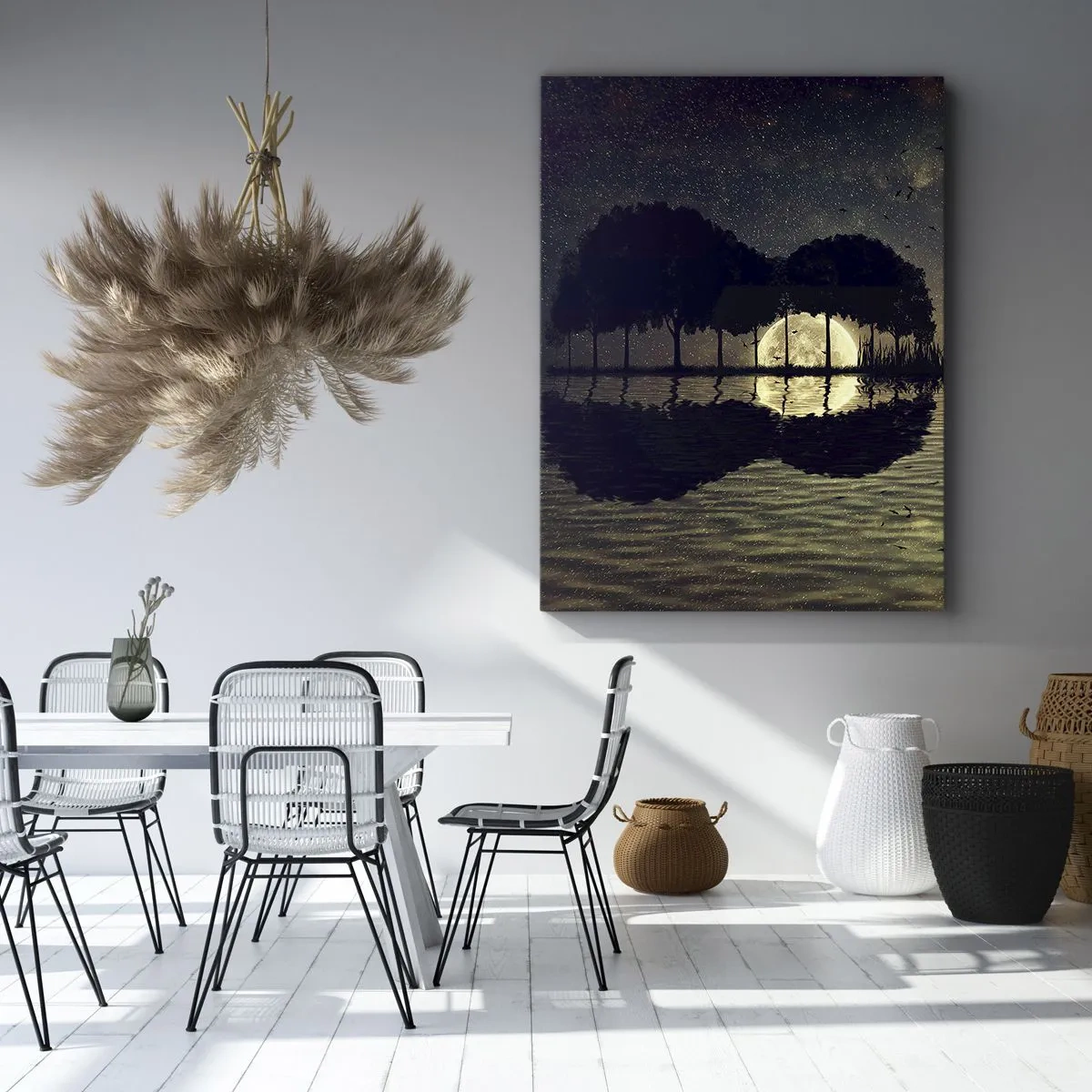 Obraz na plátně - Noc na konci světa - 50x70 cm