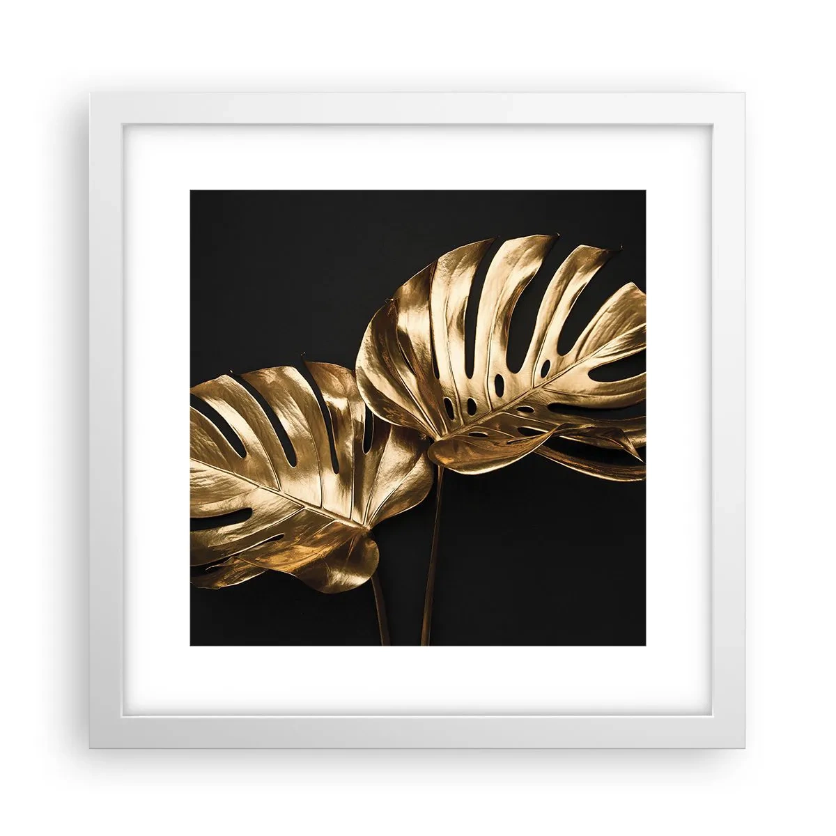 Plakát v bílém rámu - Poklady přírody - 30x30 cm