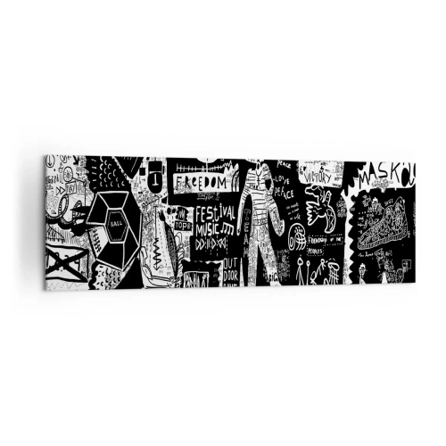 Obraz na plátně - Práva a radosti duševního mládí - 160x50 cm
