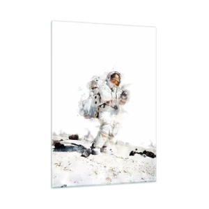 Obraz na skle - Posel Země - 50x70 cm