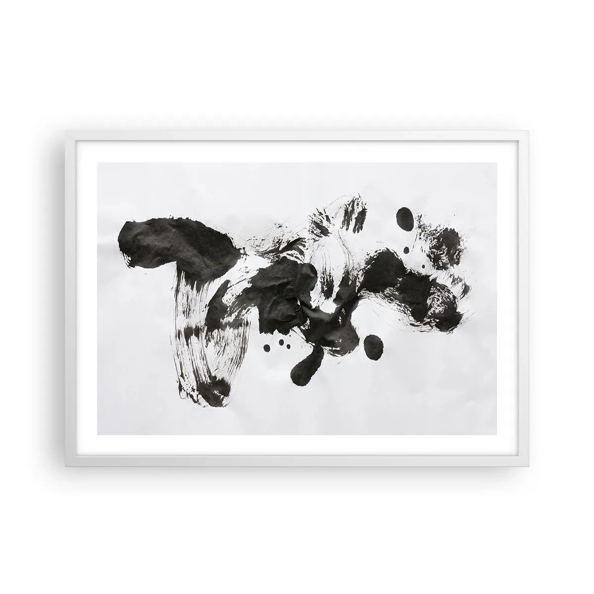 Plakát v bílém rámu - Metoda v šílenství? - 70x50 cm