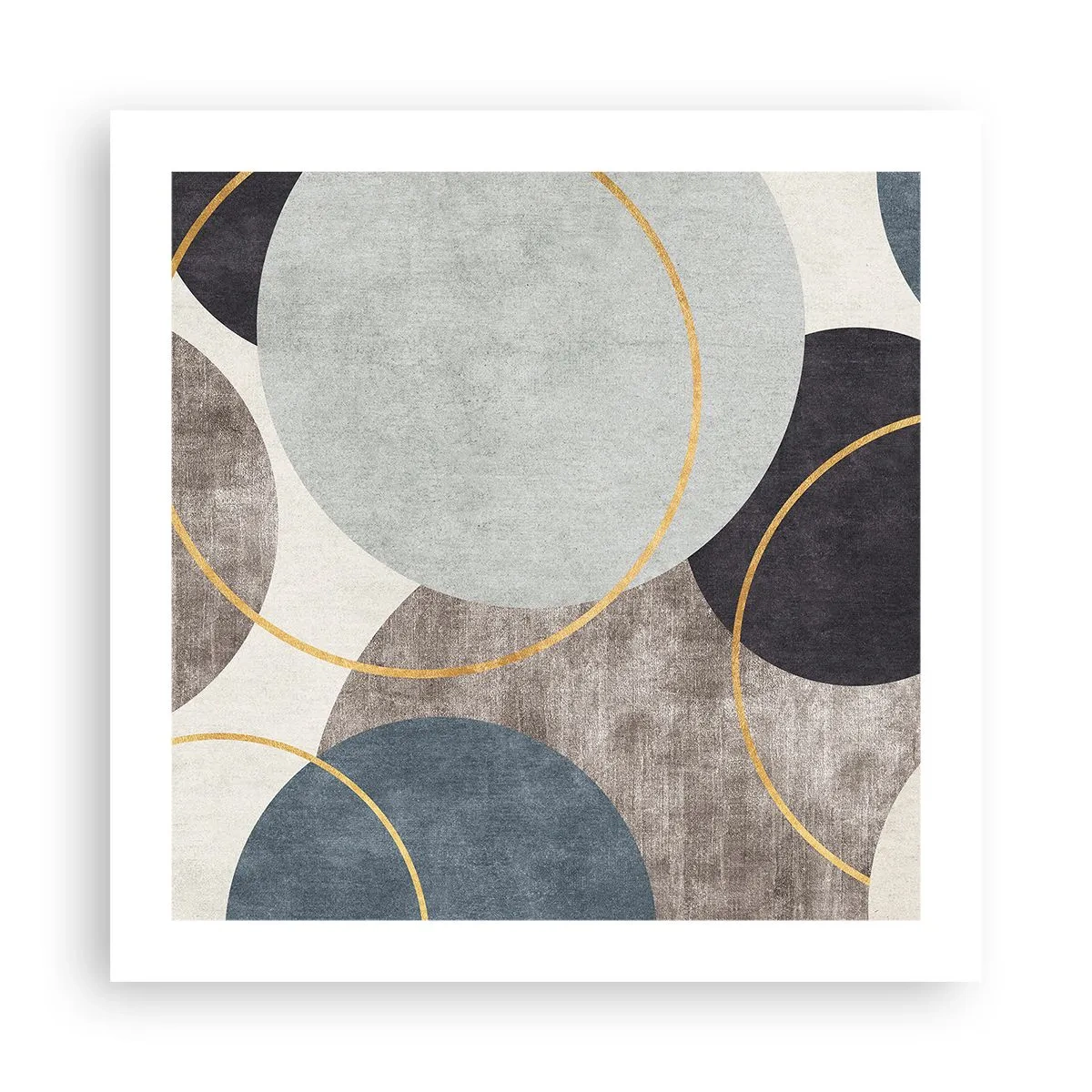 Plakát - Kruh za kruhem - 50x50 cm