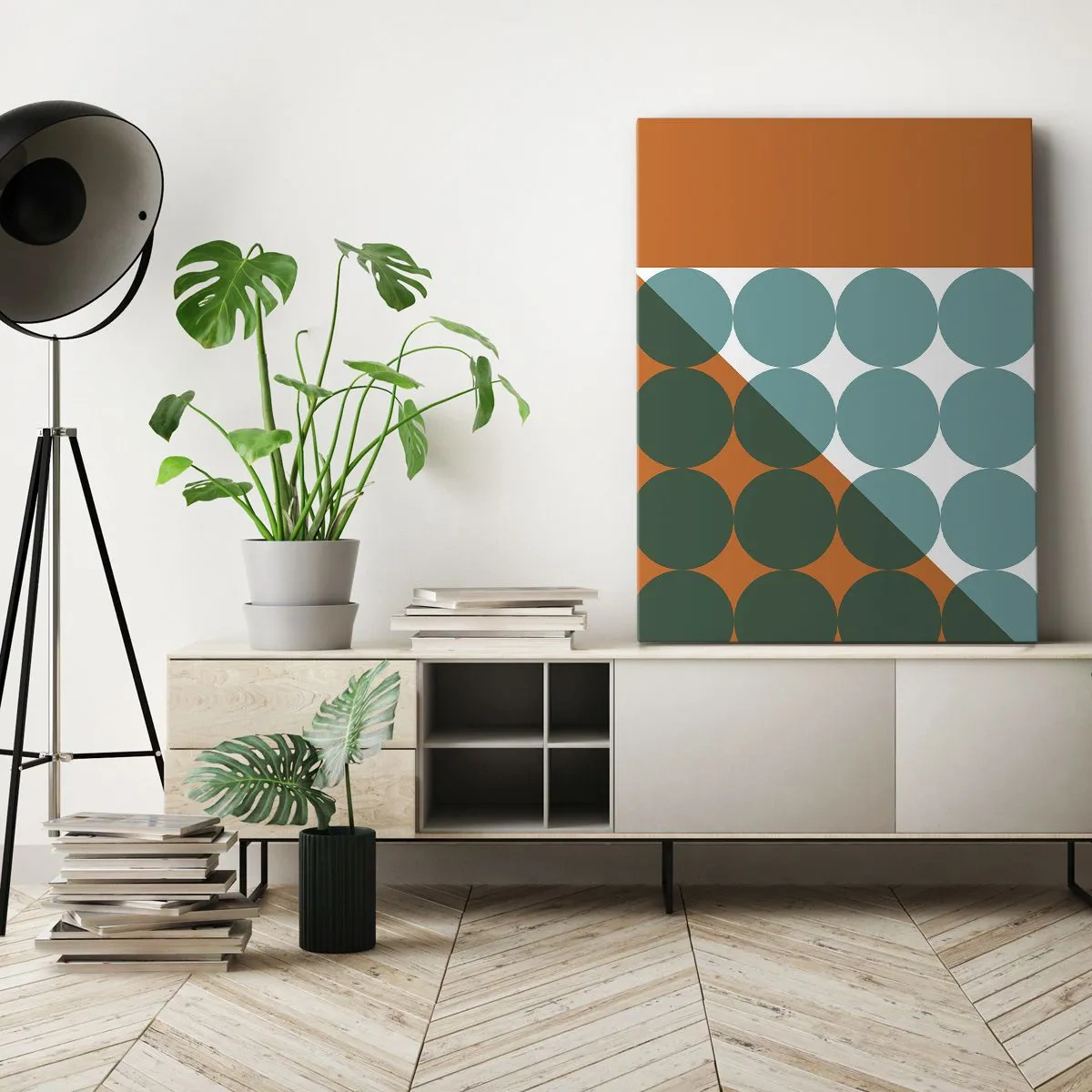 Obraz na plátně - Nahoru a šikmo - 55x100 cm