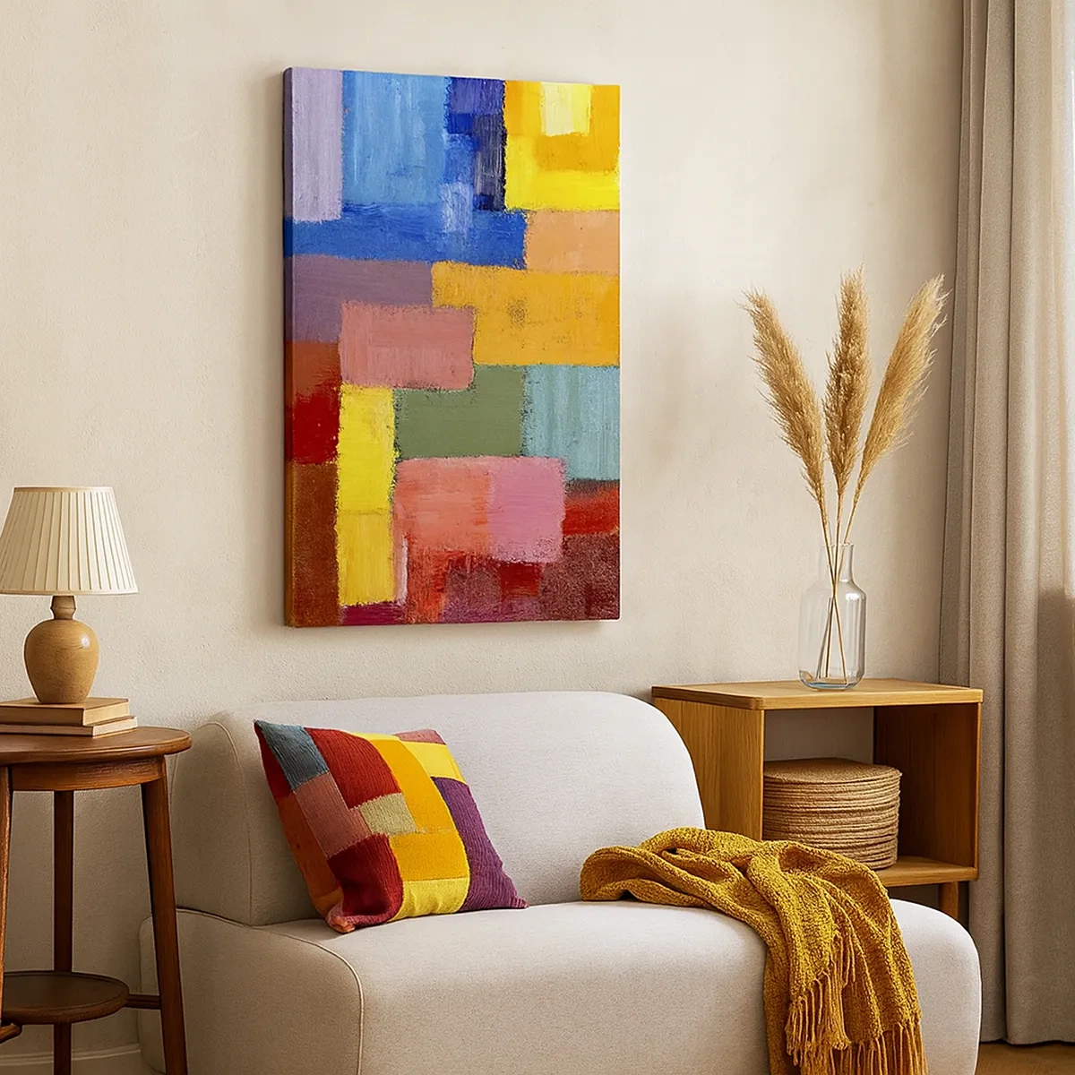 Obraz na plátně - Každý jiný, všechny barevné - 50x70 cm