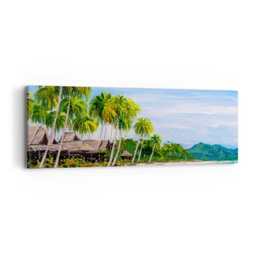 Obraz na plátně - Exotický sen - 90x30 cm