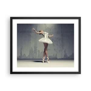 Plakát v černém rámu - Lehce jako pták - 50x40 cm