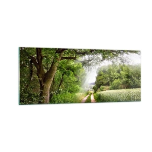 Obraz na skle - Et in Arcadia ego - 100x40 cm