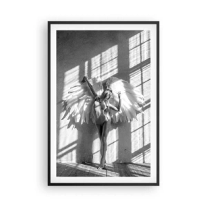 Plakát v černém rámu - Přímo z nebe - 61x91 cm