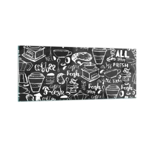 Obraz na skle - All you need is… - 100x40 cm