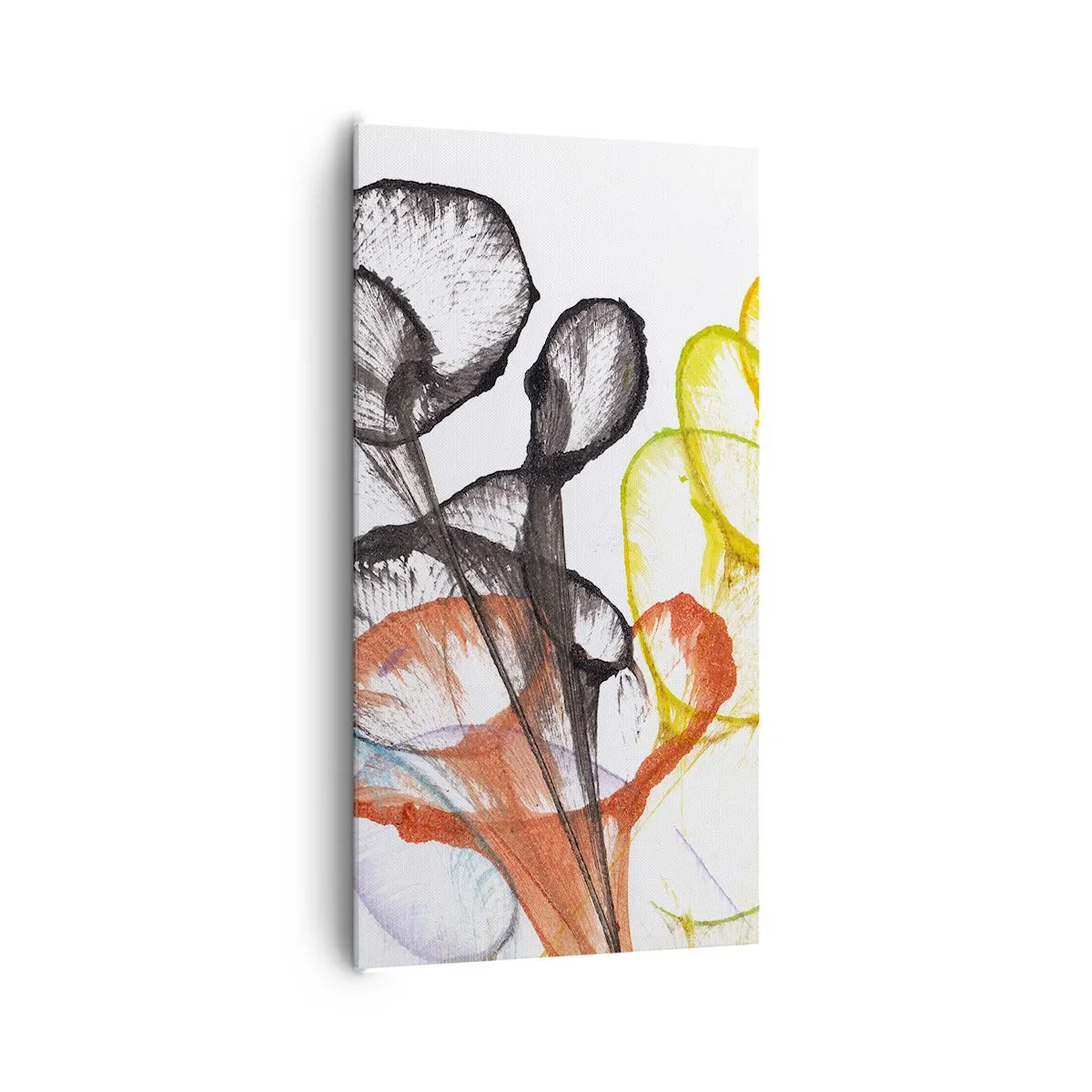 Obraz na plátně - Květiny s duší - 65x120 cm