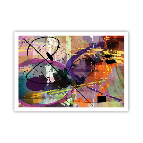 Plakát - Lze přímo nebo kolem - 100x70 cm