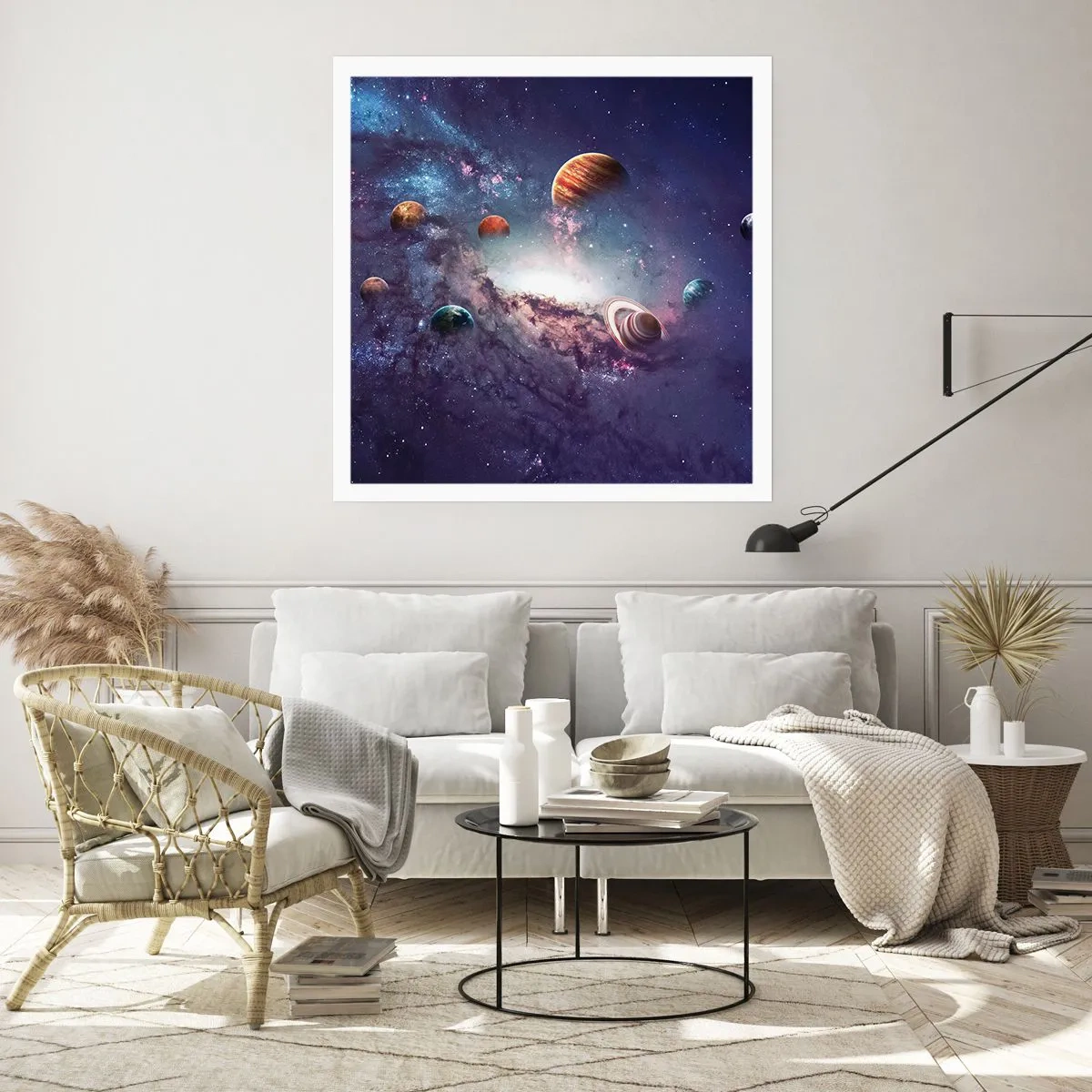 Plakát - Slunce a tanec - 60x60 cm