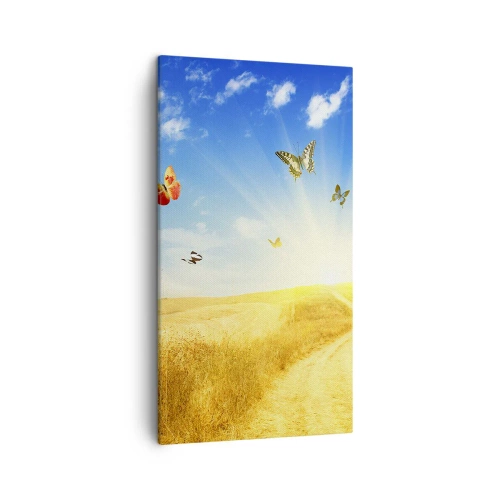 Obraz na plátně - Jak nemilovat léto? - 45x80 cm