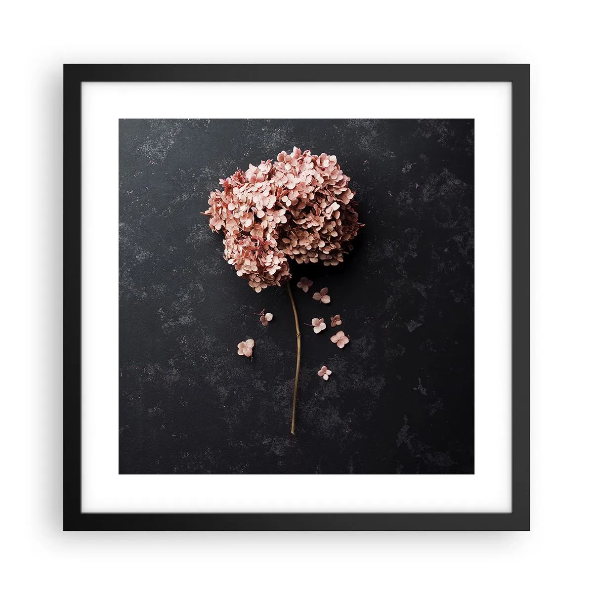 Plakát v černém rámu - Skutečně romantické znamení - 40x40 cm