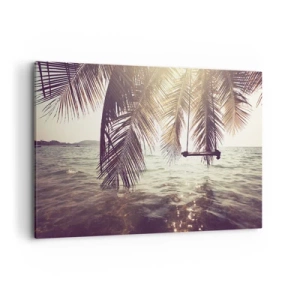 Obraz na plátně - Houpat se libovolně v oblacích - 120x80 cm