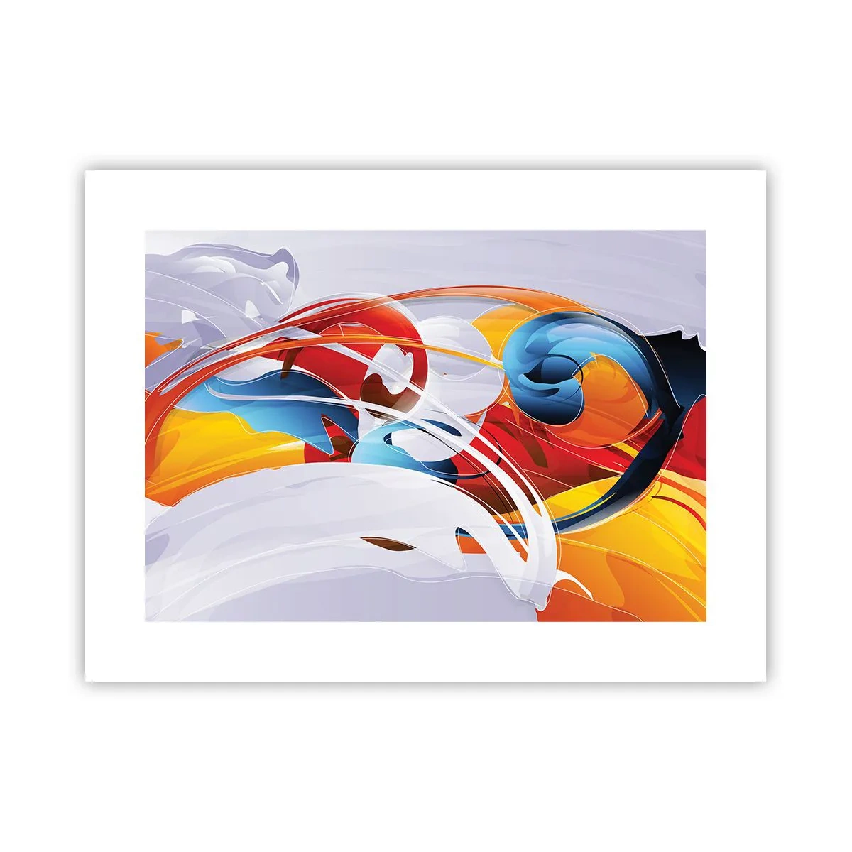 Plakát - Tanec živlů - 40x30 cm