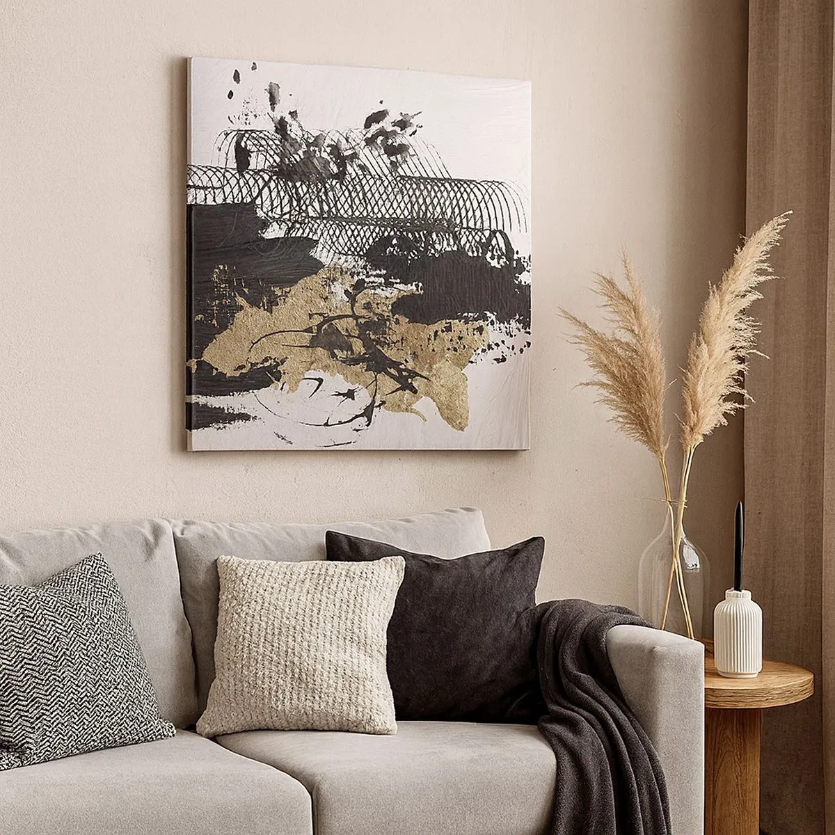 Obraz na plátně - Kompozice s vášní - 30x30 cm