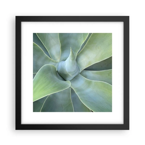 Plakát v černém rámu - Zrození zeleně - 30x30 cm