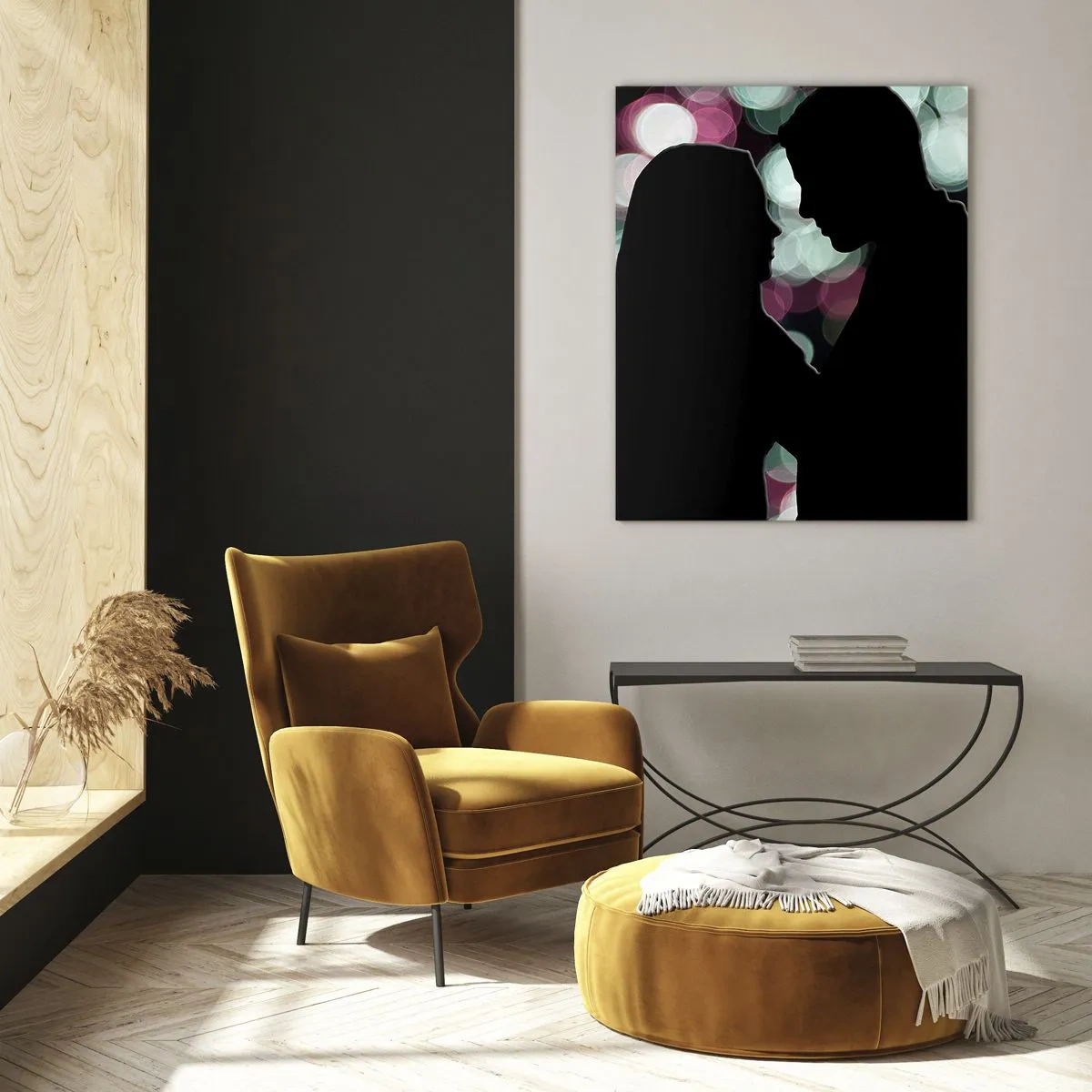 Obraz na skle - Ano! - 50x70 cm