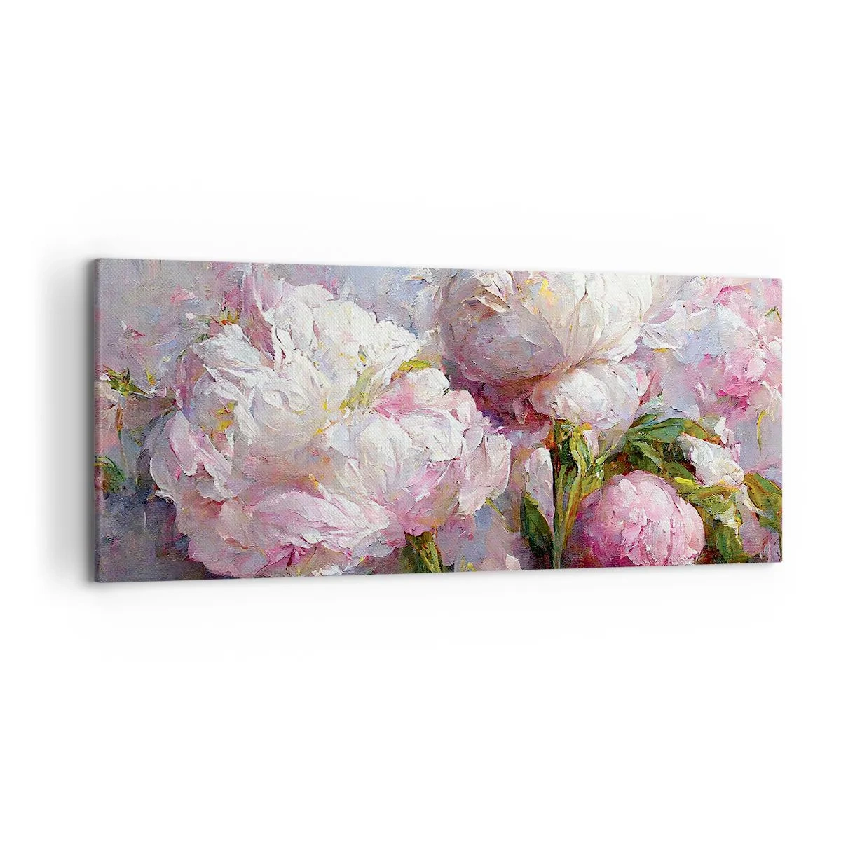 Obraz na plátně - Kytice překypující životem - 120x50 cm