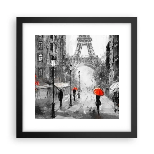 Plakát v černém rámu - Všechny cesty vedou k ní - 30x30 cm