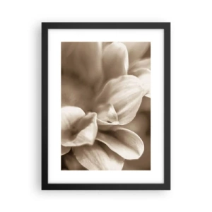 Plakát v černém rámu - Něžné jako úsměv - 30x40 cm