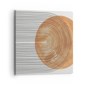 Obraz na plátně - Slunečná kompozice - 70x70 cm