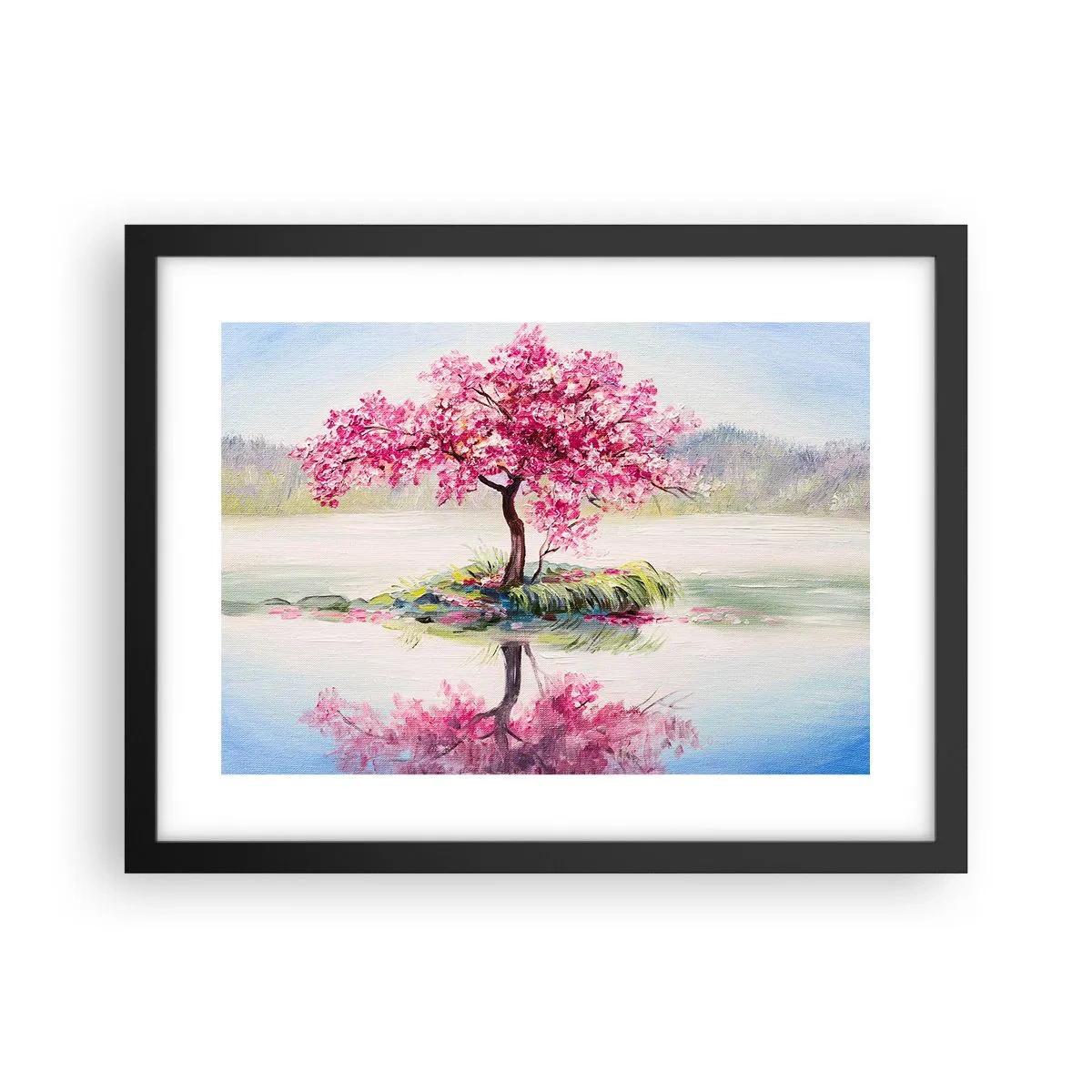 Plakát v černém rámu - Svátek jara - 40x30 cm