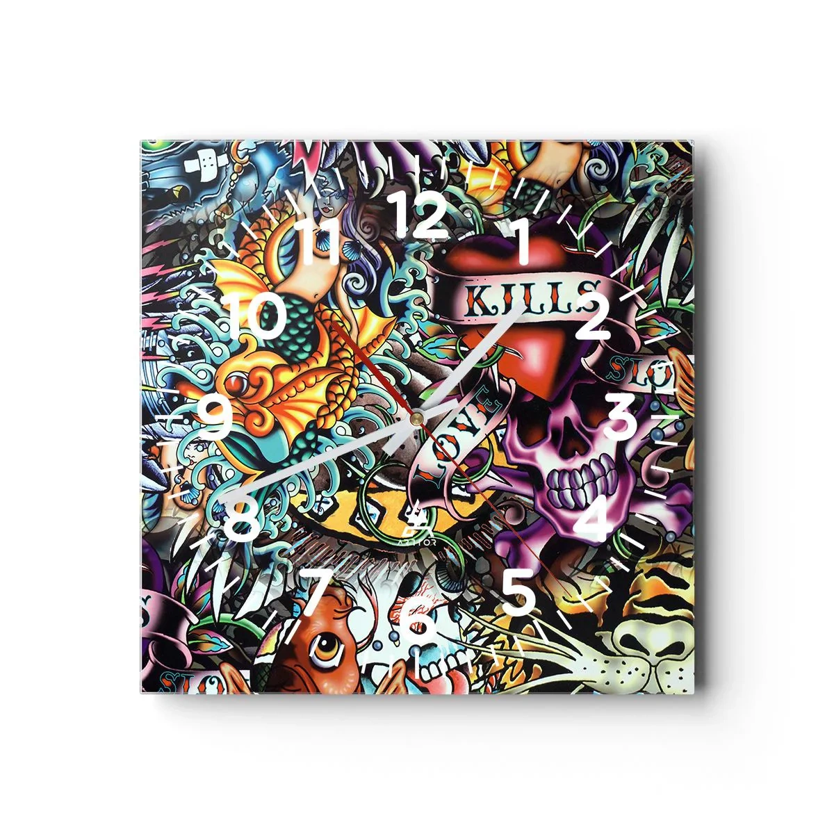 Nástěnné hodiny - Sen tatéra - 30x30 cm