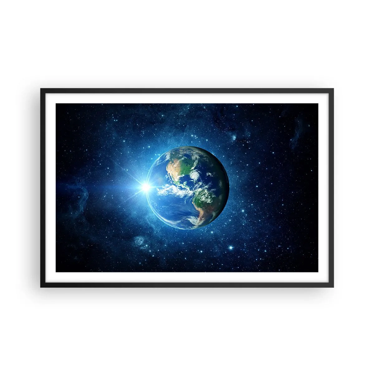 Plakát v černém rámu - Jsme v nebi - 91x61 cm