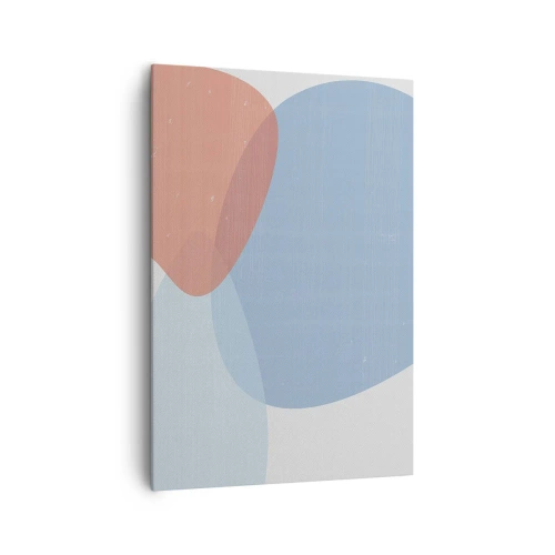 Obraz na plátně - Pastelové vztahy - 70x100 cm