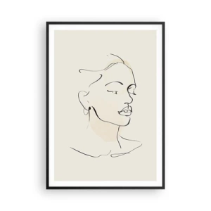 Plakát v černém rámu - Výrazným tahem - 70x100 cm