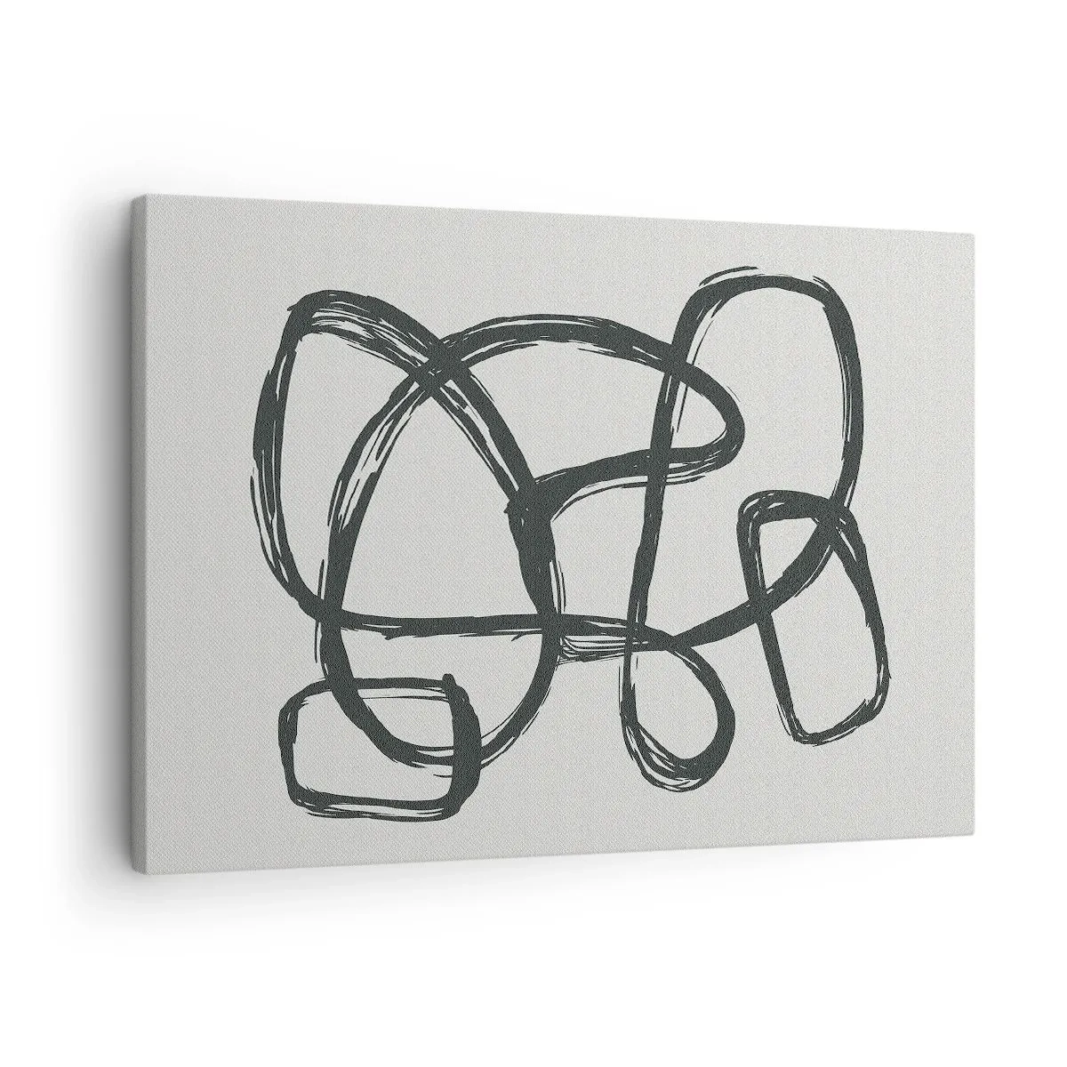 Obraz na plátně - Abstrakce ve smyčce - 70x50 cm