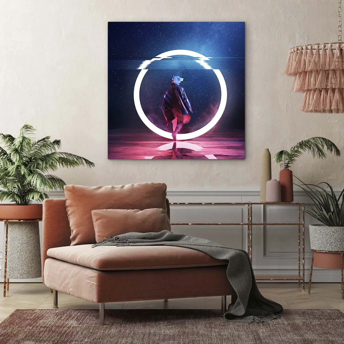 Obraz na plátně - Mezi světy - 40x40 cm