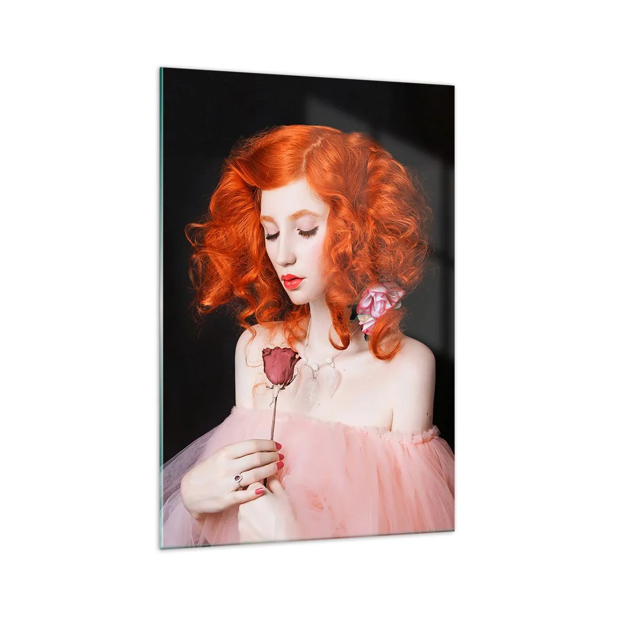 Obraz na skle - V barokním stylu - 70x100 cm