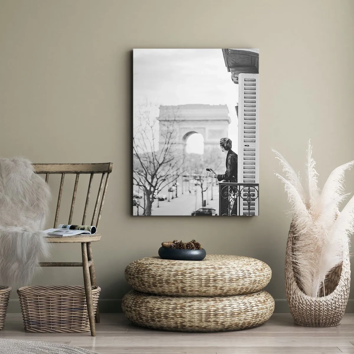 Obraz na plátně - Pokoj s výhledem - 80x120 cm