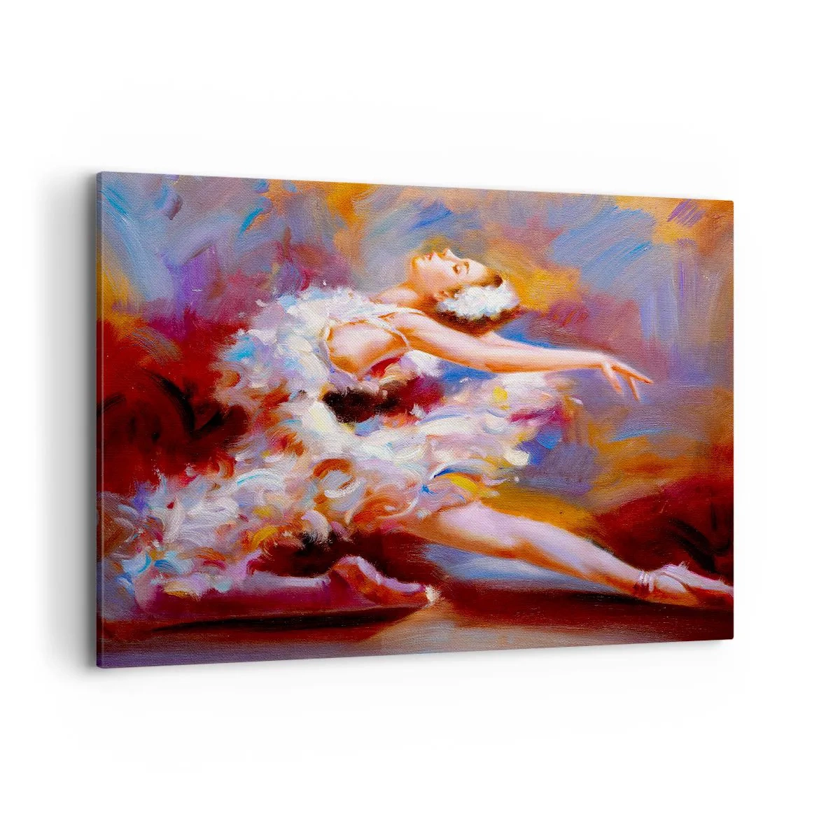 Obraz na plátně - Labutí elegance - 100x70 cm