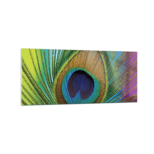 Obraz na skle - Tváří v tvář - 120x50 cm