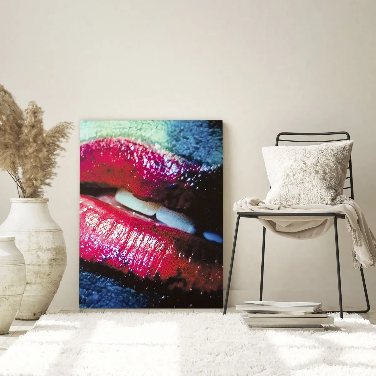 Obraz na skle - Smyslné a znepokojivé - 70x100 cm