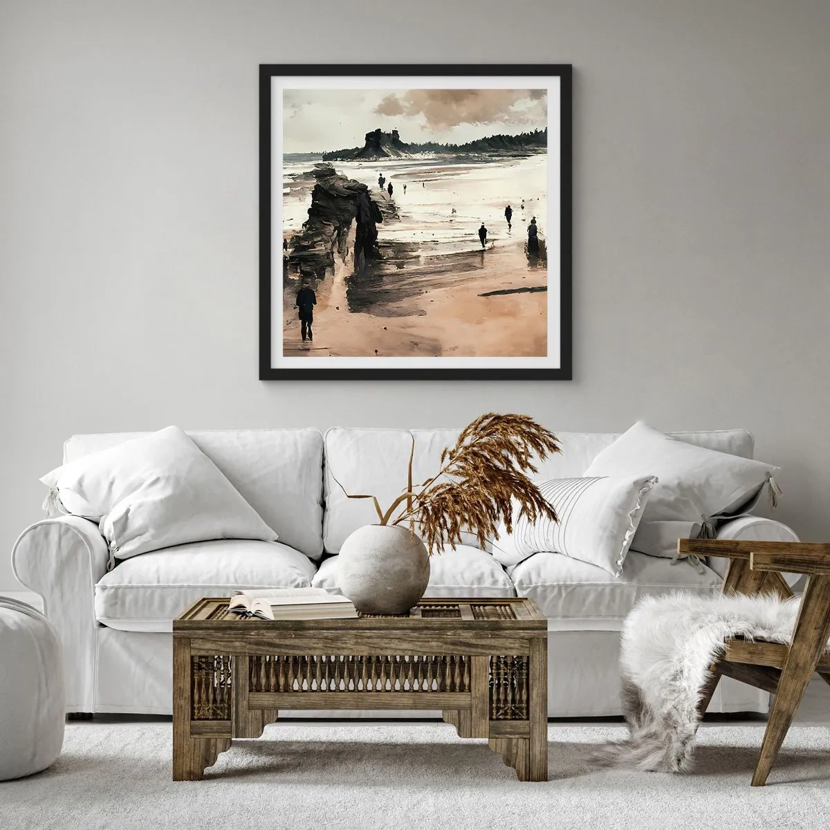 Plakát v černém rámu - Vyvolaní - 30x30 cm