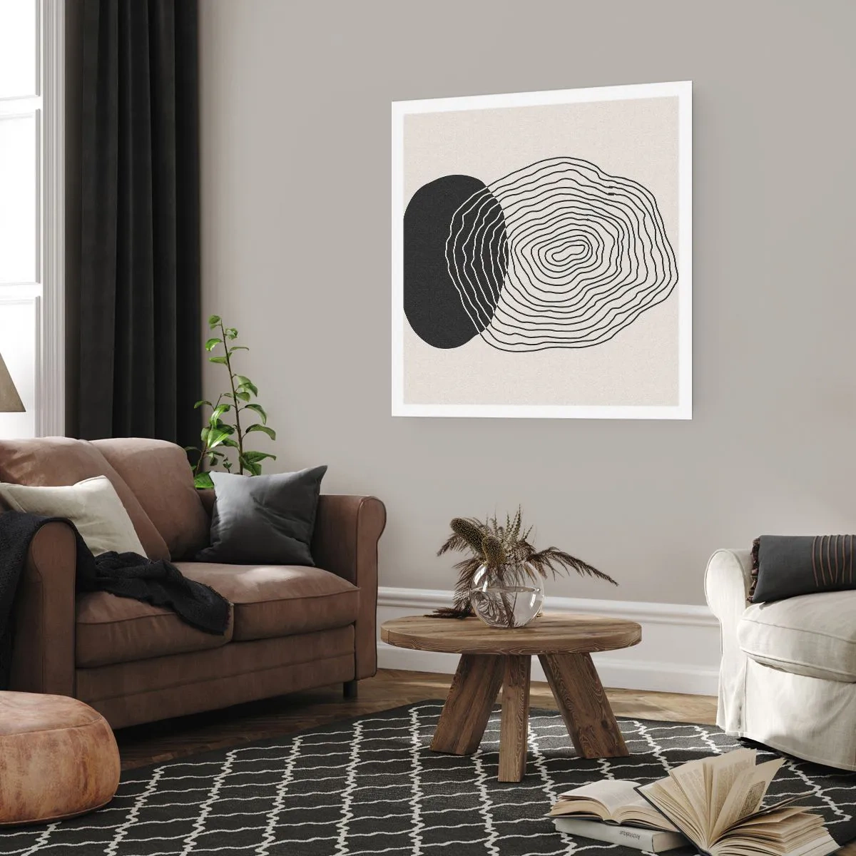Plakát - Trvání a kmitání - 60x60 cm