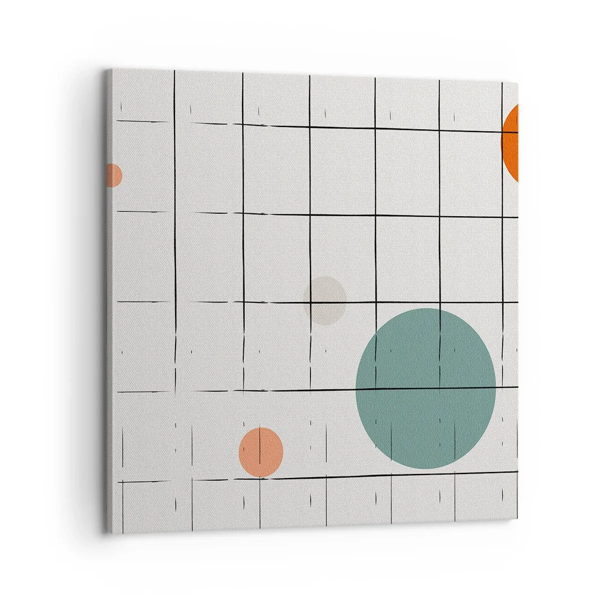 Obraz na plátně - V pasti. My nebo ony? - 60x60 cm