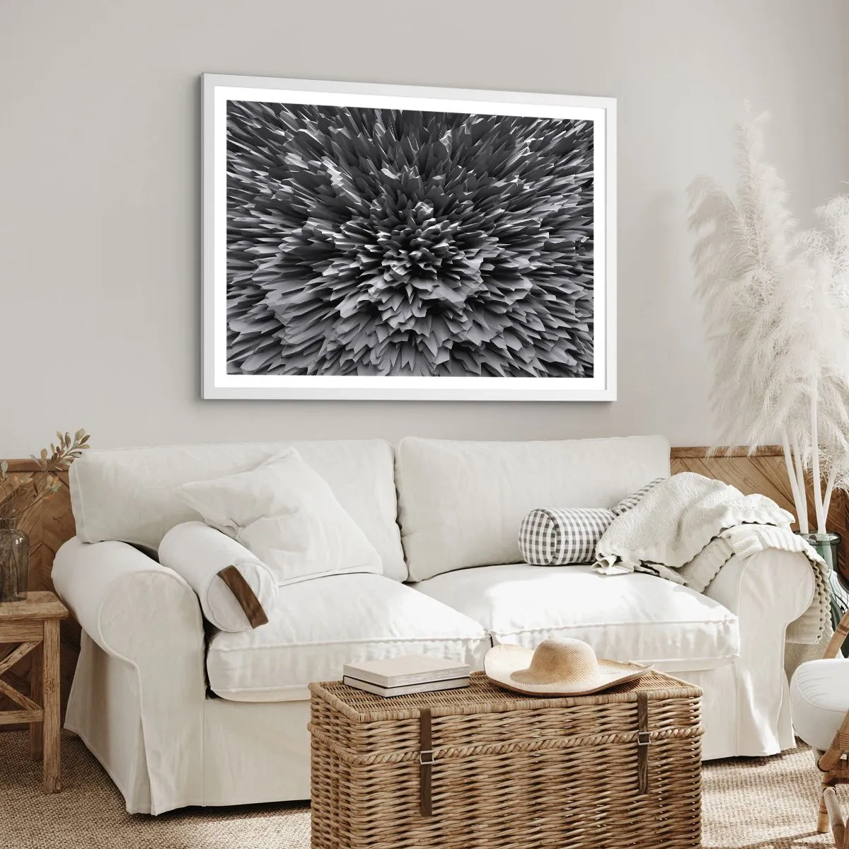 Plakát v bílém rámu - Ostřejší to už nebude - 91x61 cm