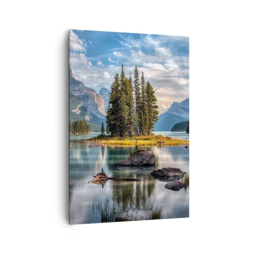 Obraz na plátně - U velké a čisté vody… - 70x100 cm